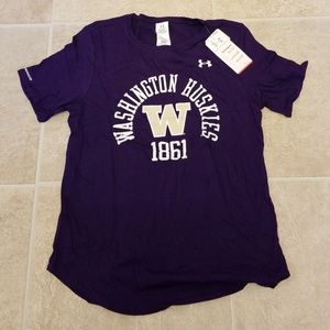 Washington Huskies Under Armour short sleeve shirt